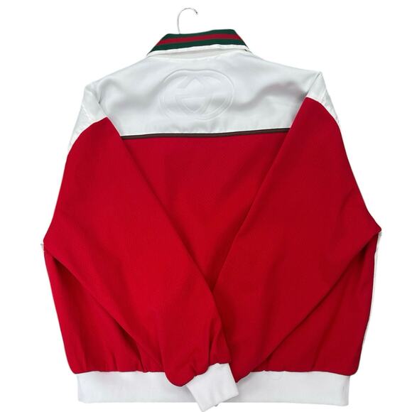 Dapper Dan VTG Authentic 90s Perforated Bomber Jacket SZ XXL - Picture 2 of 7